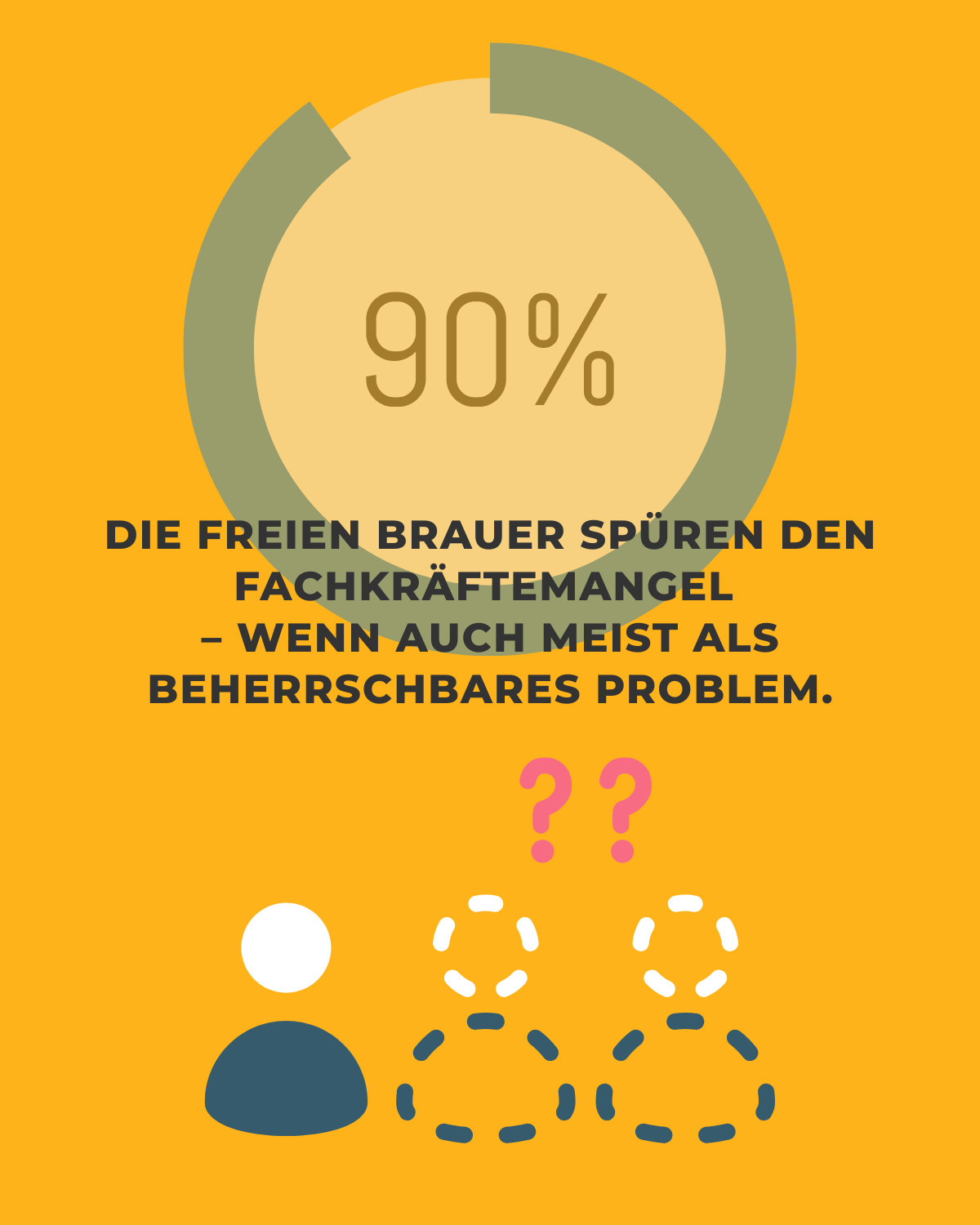 Malz in einem Säckchen auf dem Tisch verstreut